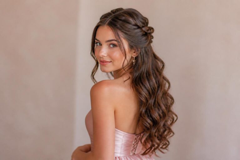 Half Up Half Down Prom Hairstyles