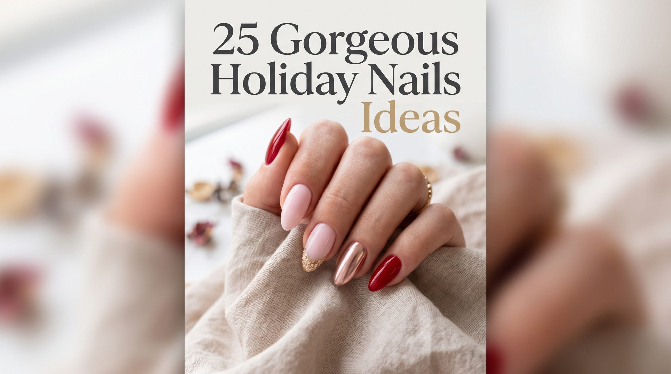 25 Gorgeous Holiday Nails Ideas