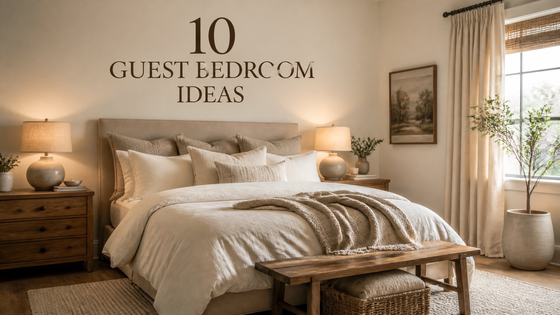 10 GUEST BEDROOM IDEAS